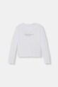 Pepe Jeans longsleeve dziecięcy Hana z elastanem biały PG501364