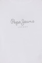 Dziewczynka Pepe Jeans longsleeve dziecięcy Hana PG501364 biały
