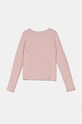 Fete Pepe Jeans longsleeve copii PG501364 roz
