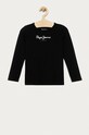 Детский лонгслив Pepe Jeans Hana casual чёрный PG501364