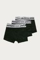 černá Jack & Jones - Dětské boxerky (3-pack) Chlapecký