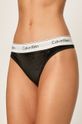 černá Calvin Klein Underwear - tanga Dámský