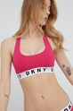 Dkny biustonosz sportowy miękka różowy DK4519