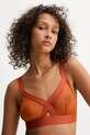 Dkny biustonosz tkanina pomarańczowy DK4084