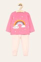 Name it - Gyerek pizsama 80-110 cm mintás rózsaszín 13168325
