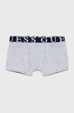 Guess Jeans - Bokserki dziecięce 113-166 cm (2-pack) L93G02.JR003 szary SS20