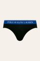 Polo Ralph Lauren - Slipy (3-pak) čierna