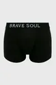 Brave Soul - Боксеры (3 пары) чёрный