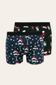 Produkt by Jack & Jones - Boxeralsó (2 db) kettes csomagolás fekete 12167917