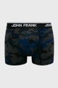 John Frank - Boxerky (2-pak)  95% Bavlna, 5% Elastan