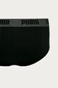 Puma - Slipy (2-pak) 889100 889100 čierna