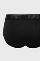 Puma - Slipy (2-pak) 889100 889100 čierna