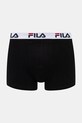 Fila - Боксеры (2 пары) гладкий чёрный FU5016/2