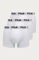 Fila - Bokserki (2-pack) nadruk biały FU5016/2
