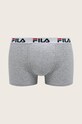 Fila - Боксери (2-pack) трикотаж сірий FU5016/2
