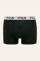 Fila - Bokserki (2-pack) nadruk czarny FU5016/2