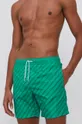 zielony Karl Lagerfeld - Szorty kąpielowe KL19MBM05 Męski