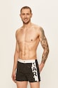 Karl Lagerfeld - Pantaloni scurti de baie negru KL19MBS02