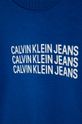 Calvin Klein Jeans - Detská mikina 104-176 cm modrá