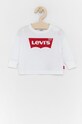 Levi's - Детский лонгслив 62-98 см. хлопок белый NP10014