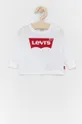 biela Levi's - Detské tričko s dlhým rukávom 62-98 cm Chlapčenský