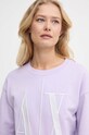 Odzież Armani Exchange bluza 8NYM02.YJ68Z fioletowy