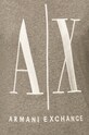 Majica Armani Exchange 8NYM02.YJ68Z siva