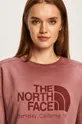 ružová The North Face - Mikina