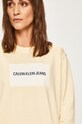 Calvin Klein Jeans - Bluza galben J20J211491