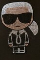 Karl Lagerfeld - Felső 96KW1821 fekete
