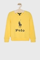 žltá Polo Ralph Lauren - Detská mikina 128-176 cm Dievčenský