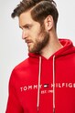 Tommy Hilfiger - Μπλούζα κόκκινο MW0MW10752
