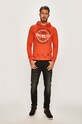 Blend - Mikina 20708674 oranžová AW19