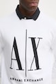 Mikina Armani Exchange 8NZMPA.ZJ1ZZ bílá