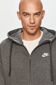 Nike Sportswear - Mikina sivá BV2645