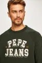 zielony Pepe Jeans - Bluza Linus