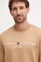 Mikina Tommy Hilfiger béžová MW0MW11596