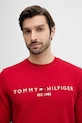 Tommy Hilfiger bluza czerwony MW0MW11596