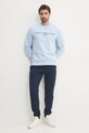 Μπλούζα Tommy Hilfiger MW0MW11596 μπλε SS25