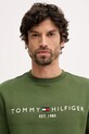 Tommy Hilfiger bluza zielony MW0MW11596