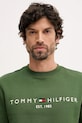 Tommy Hilfiger felső zöld MW0MW11596