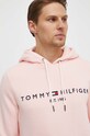 Tommy Hilfiger bluză roz MW0MW11599