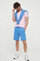 Μπλούζα Tommy Hilfiger MW0MW11599 μπλε SS25
