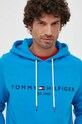 Кофта Tommy Hilfiger голубой MW0MW11599
