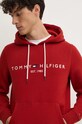 Tommy Hilfiger bluza burgundia MW0MW11599