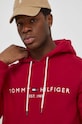 Tommy Hilfiger bluza bordowy MW0MW11599