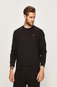 Polo Ralph Lauren - Mikina bez kapucne čierna 710766772001