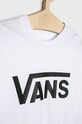 Vans - Longsleeve copii 122-174 cm alb VN000XOIYB21
