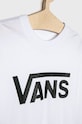 Vans - Detské tričko s dlhým rukávom 122-174 cm biela VN000XOIYB21