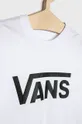 biela Vans - Detské tričko s dlhým rukávom 122-174 cm
